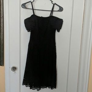 NWOT Cute black lace dress